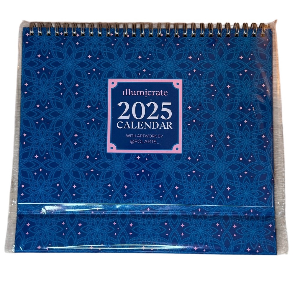 ILLUMICRATE: Ride Or Die 2025 Desk Calendar - Featuring Artwork Of Bookish BFFs
